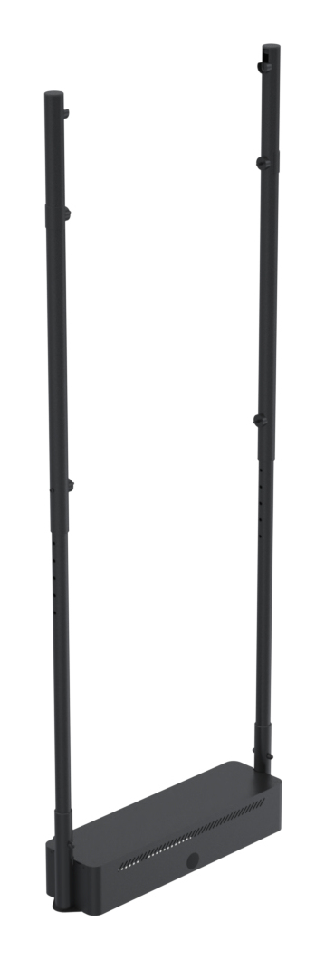 OM55N-DS Zemin Tipi Yükseklik Ayarlı, Beyaz, Metal, 50 kg Taşıma Kapasiteli