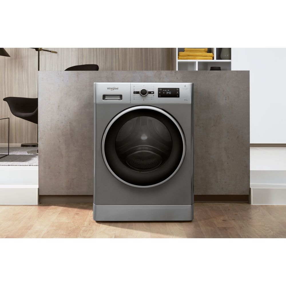 Whirlpool FWDG96148SBS washer dryer Freestanding Front-load Silver – image 3