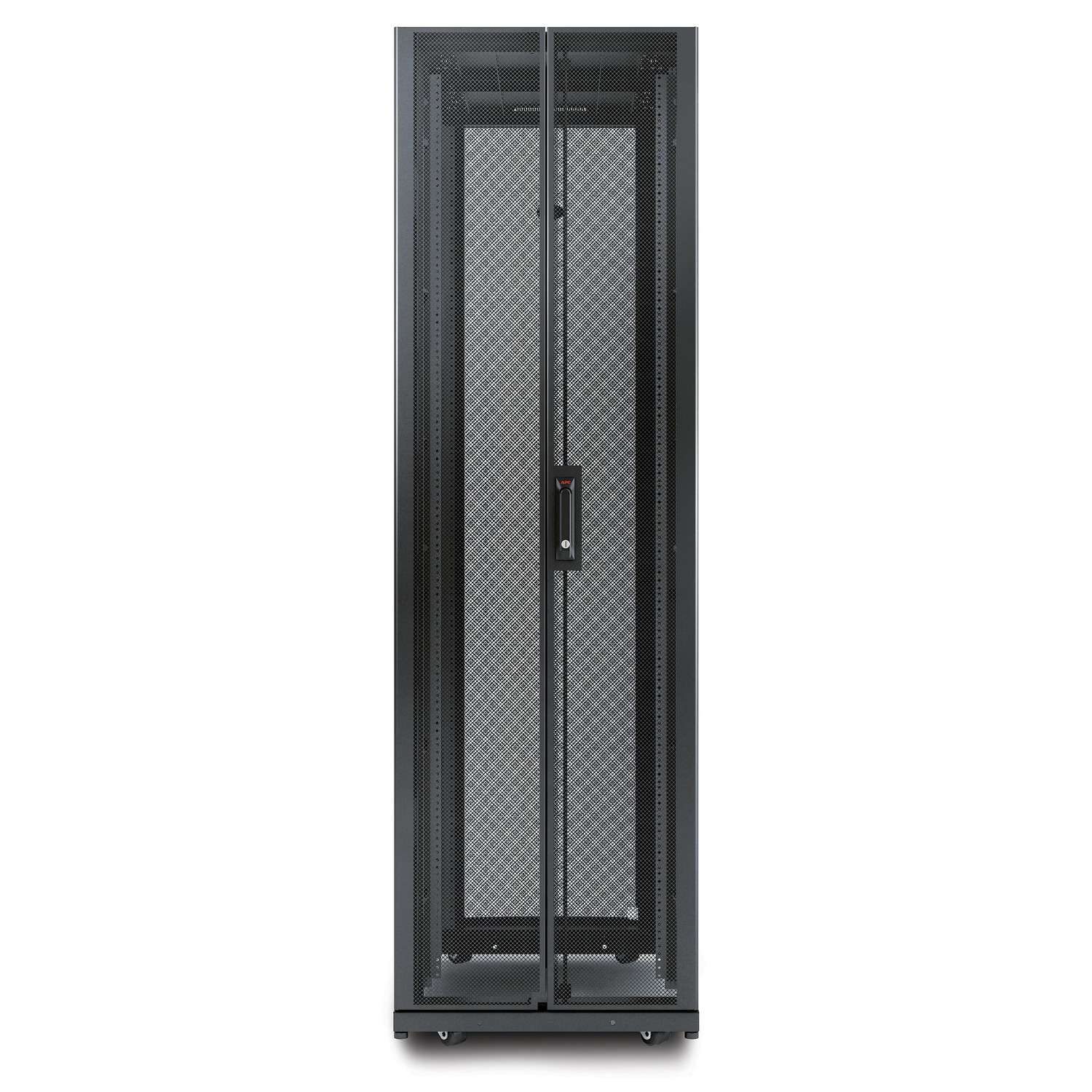 APC NetShelter AV, Server Rack Enclosure, 42U, 10-32 Threaded Rails, Black, 1991H x – image 7