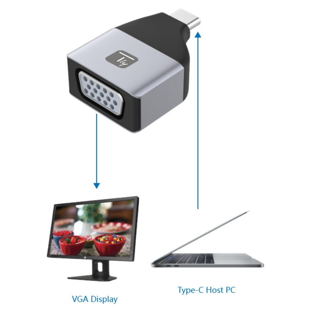 Techly IADAP USBC-VGAC – image 4