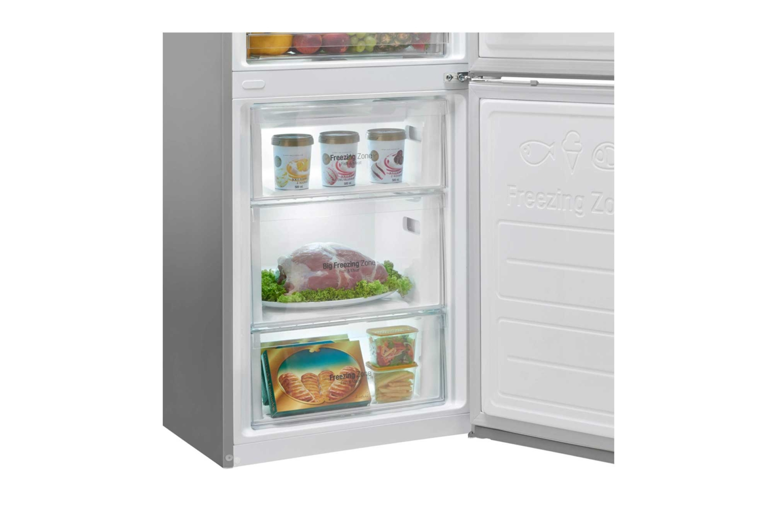 LG GBB60PZMFS fridge-freezer Freestanding – image 5