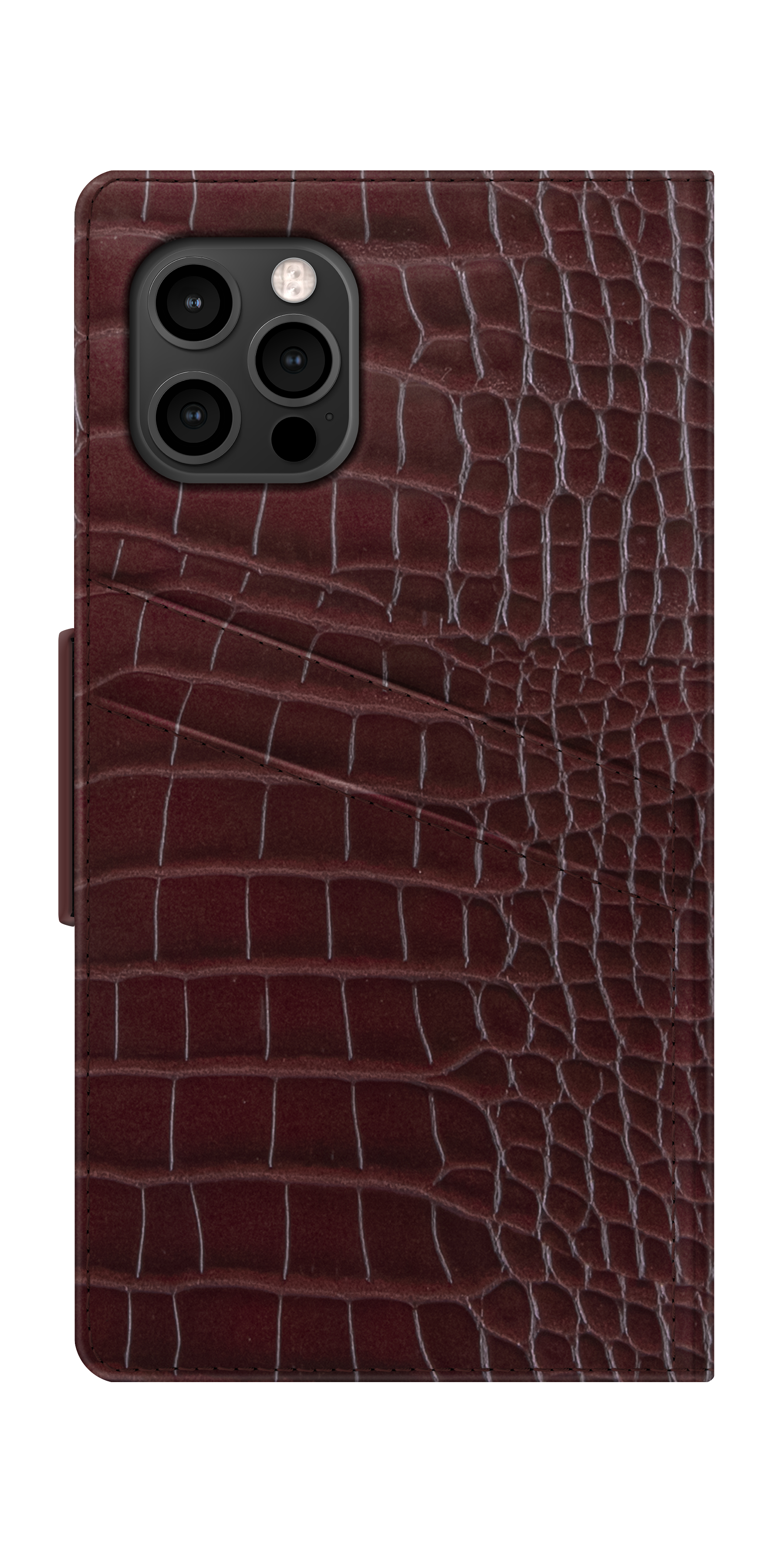 iDeal of Sweden Atelier Wallet iPhone 12/12P Scarlet Croco – image 4