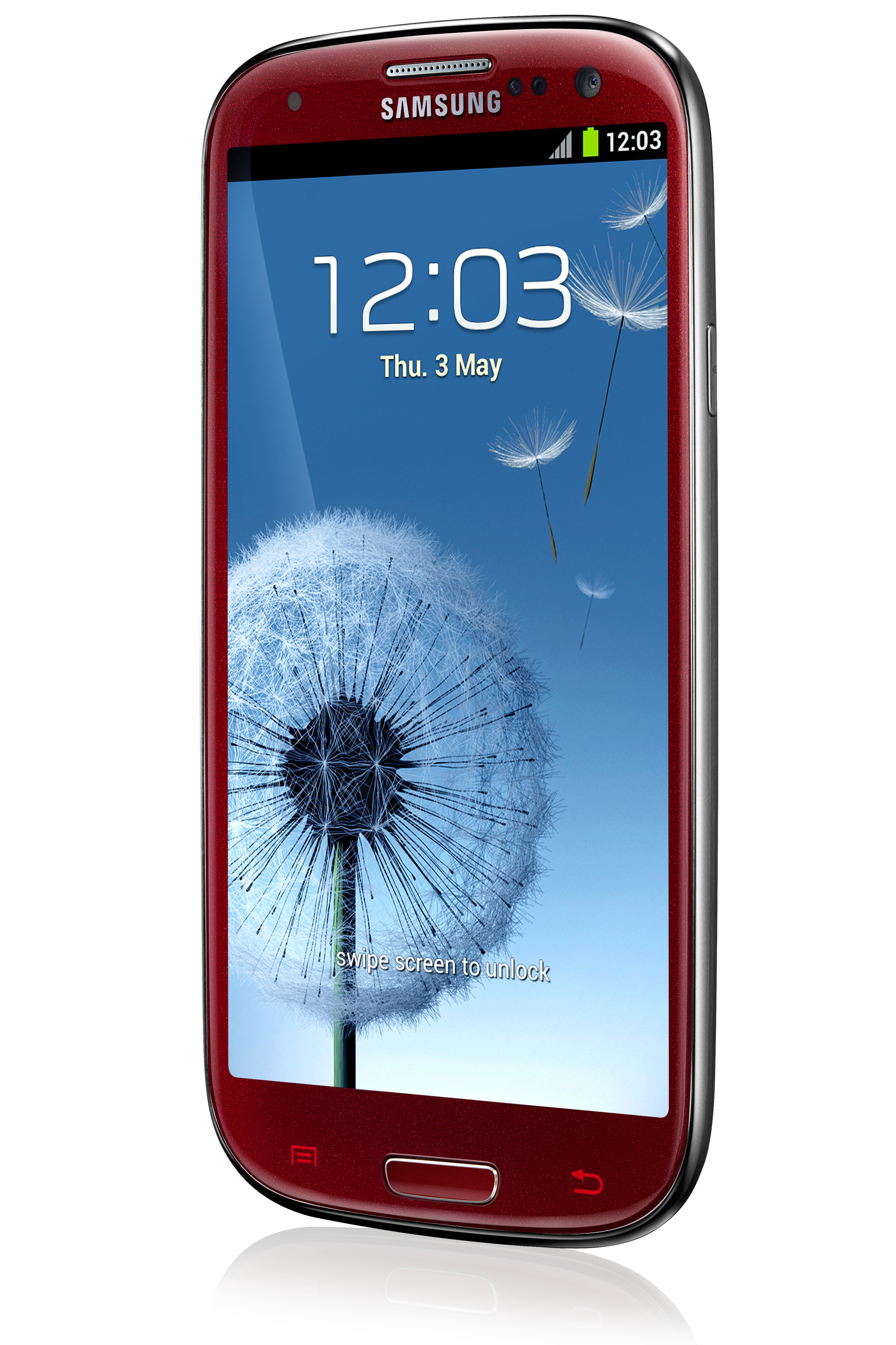 Samsung Galaxy III 12.2 cm (4.8") Android 4.0 3G 16 GB 2100 mAh Red – image 2