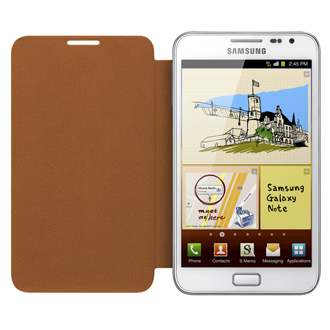 Samsung EFC-1E1CO mobile phone case Flip case Orange