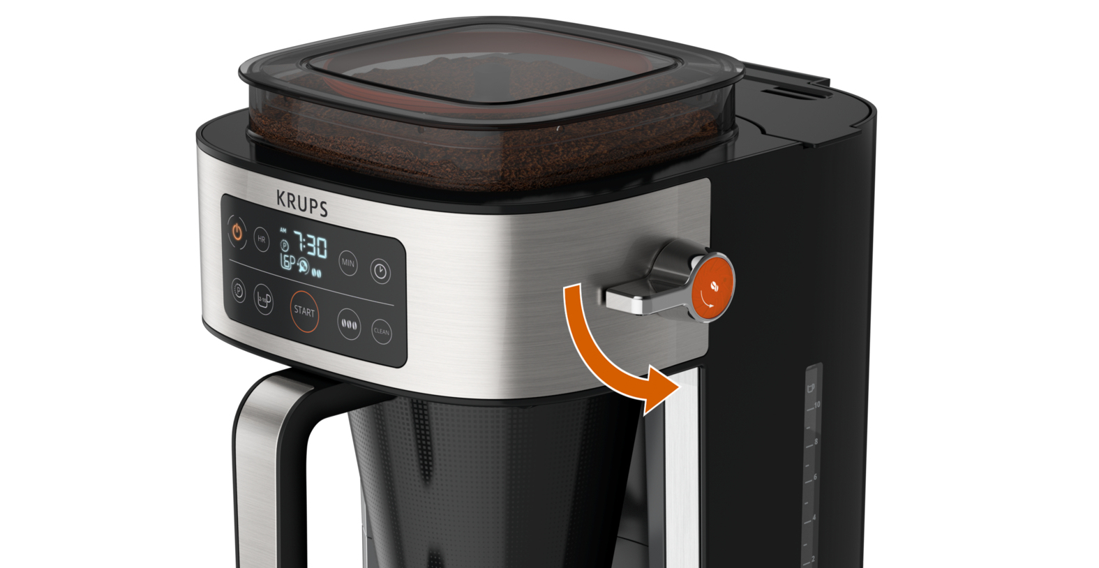 Krups Aroma Partner KM760D Semi-auto Drip coffee maker – image 8