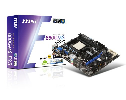 MSI 880GMS-E35 motherboard AMD – image 1