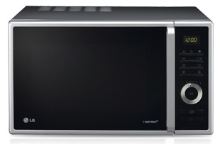 LG MC-8296HNS microwave Black, Silver
