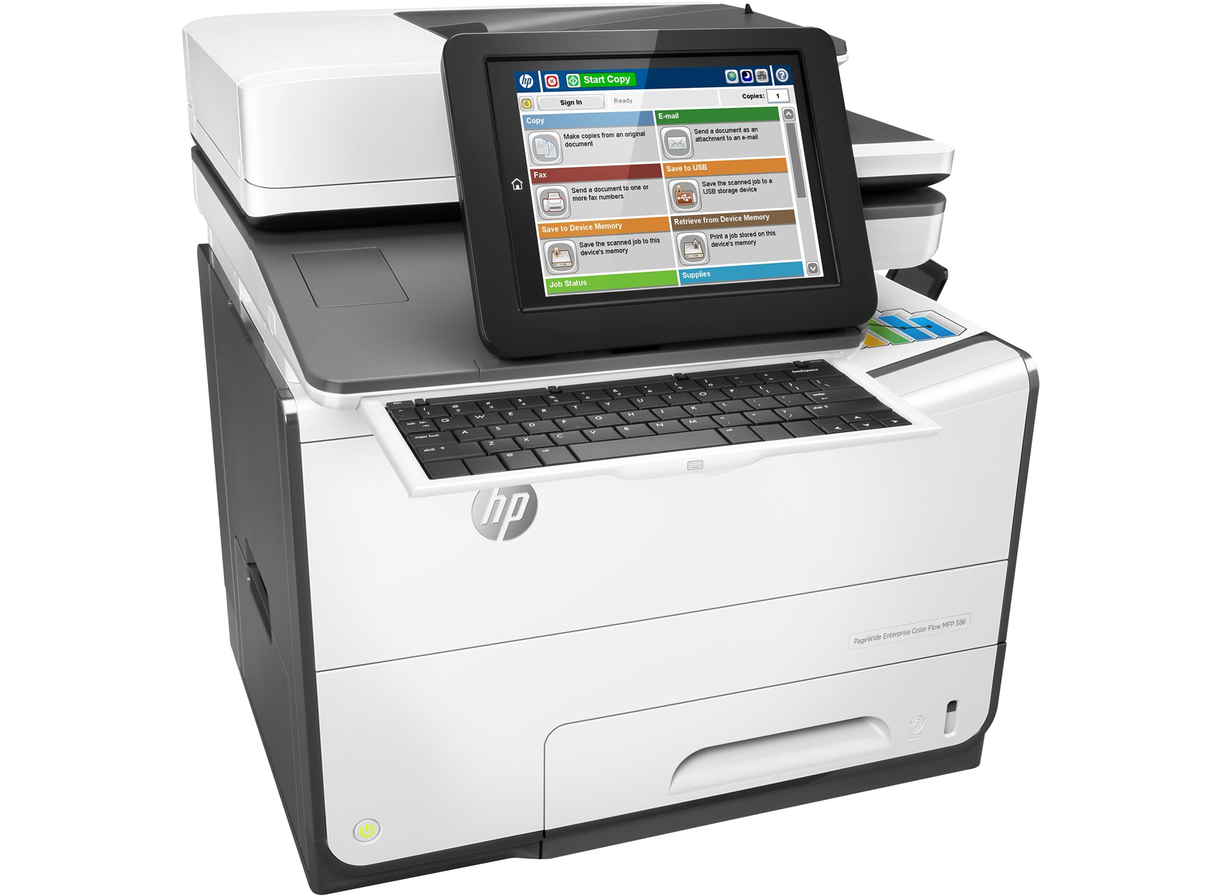HP Enterprise Color Flow MFP 586z – image 3