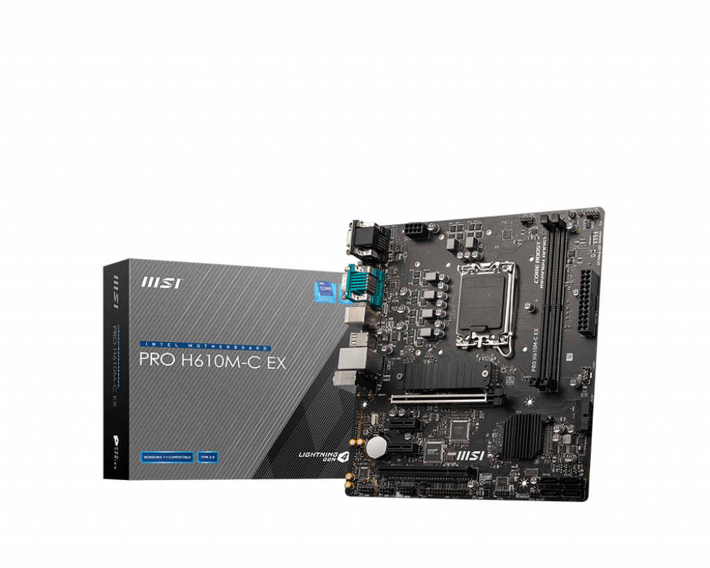 MSI PRO H610M-C EX H610 – image 1