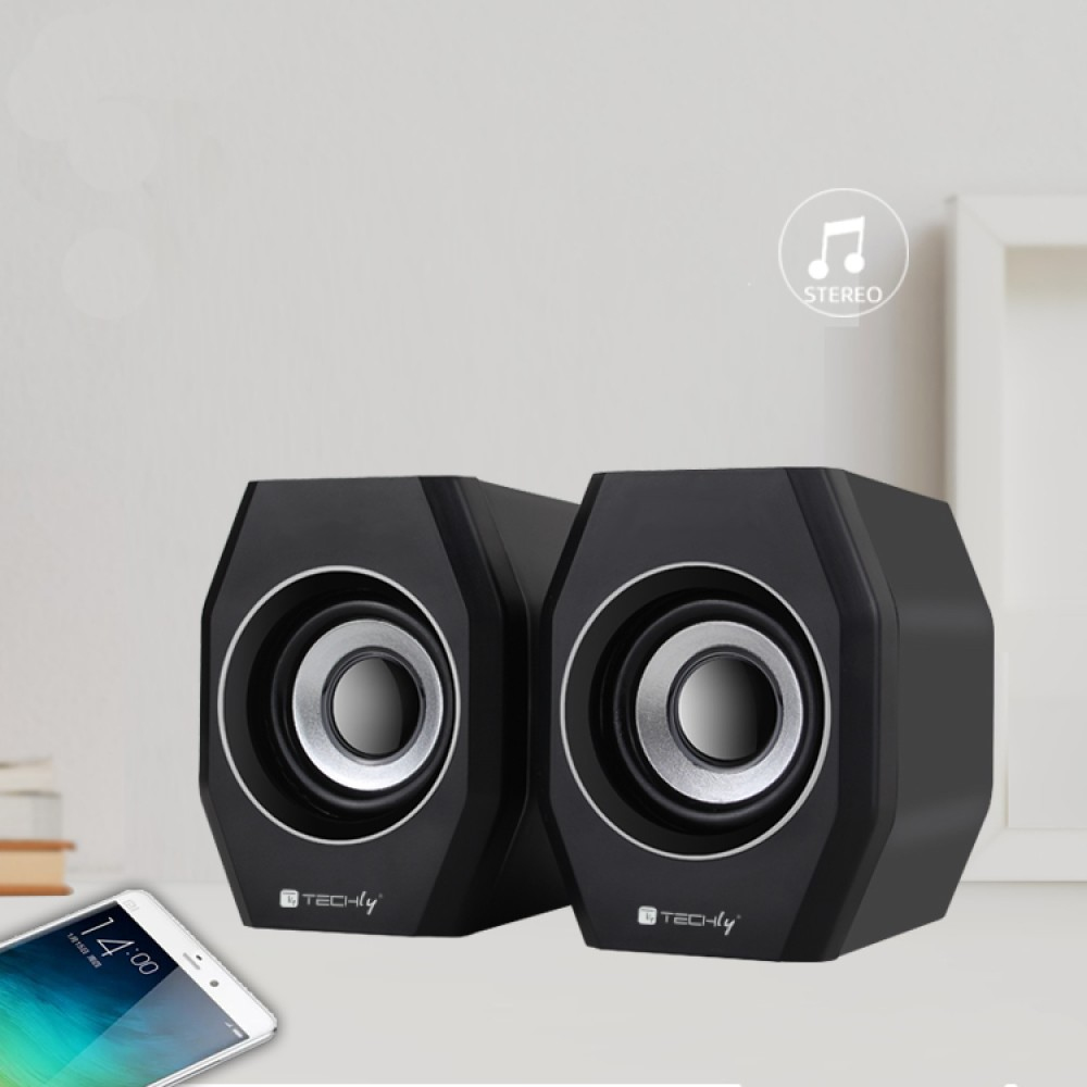 Techly ICC SP-320STY loudspeaker Black 6 W image 16