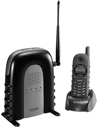 EnGenius SN-902 DECT telephone Caller ID Black, Silver – image 1