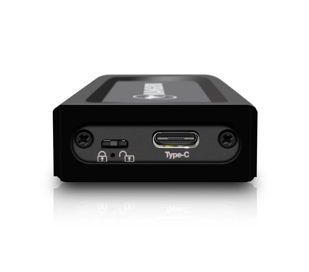 iStorage Kanguru UltraLock Superspeed+ USB-C M.2 NVMe External SSD 4 TB| Secure Portable Solid State Drive |Physical Write Protect Switch| Secure Firmware| TAA Compliant | image 3