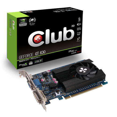 CLUB3D CGNX-G632 NVIDIA GeForce GT 630 – image 3