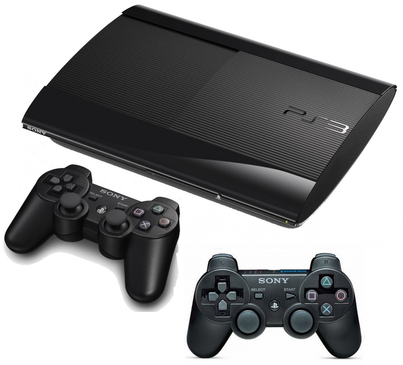 Sony Interactive Entertainment Playstation 3 500GB + 2x DualShock 3
