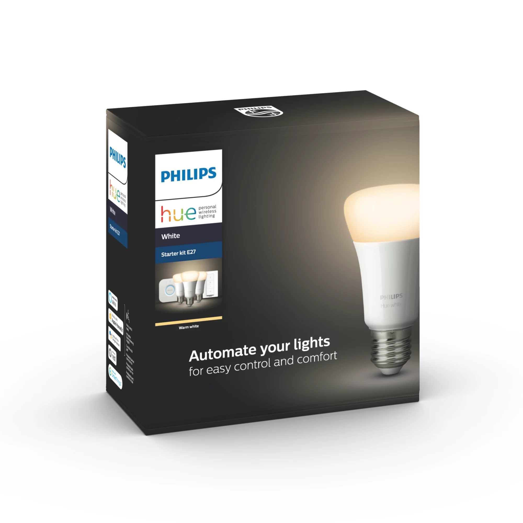 Resim Philips Hue White Starter Kit E27 LED Akıllı Aydınlatma