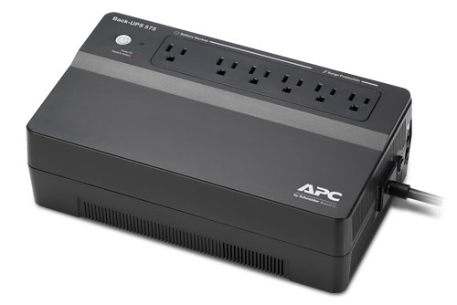 APC BX575U-LM uninterruptible power supply (UPS) Line-Interactive 0.575 kVA