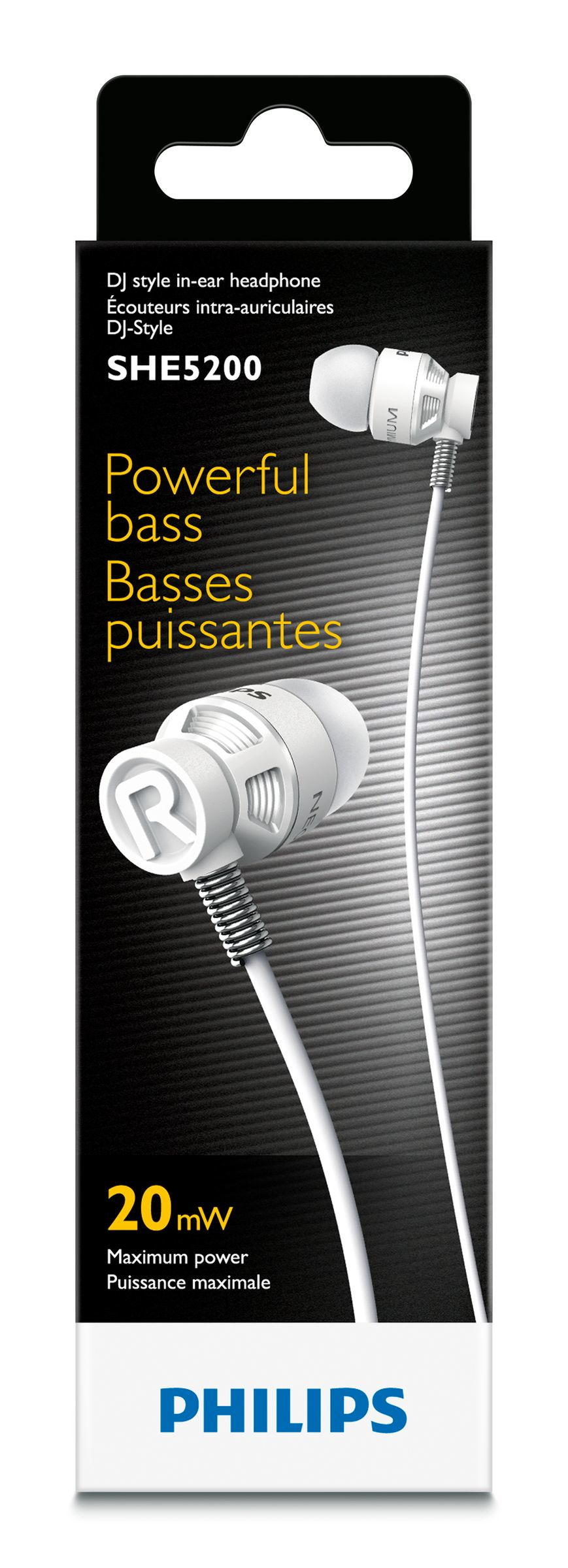 Philips Headphones SHE5200WT/27 – image 2