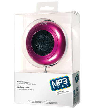 Cellularline MP3SPEAKERP docking speaker 1.0 channels Pink – image 2