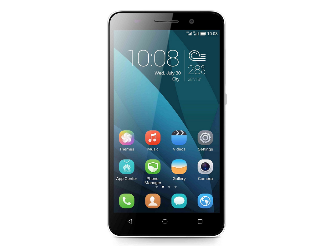 Honor 4X 14 cm (5.5") Dual SIM Android 4.4 4G Micro-USB 2 GB 8 GB 3000 mAh White