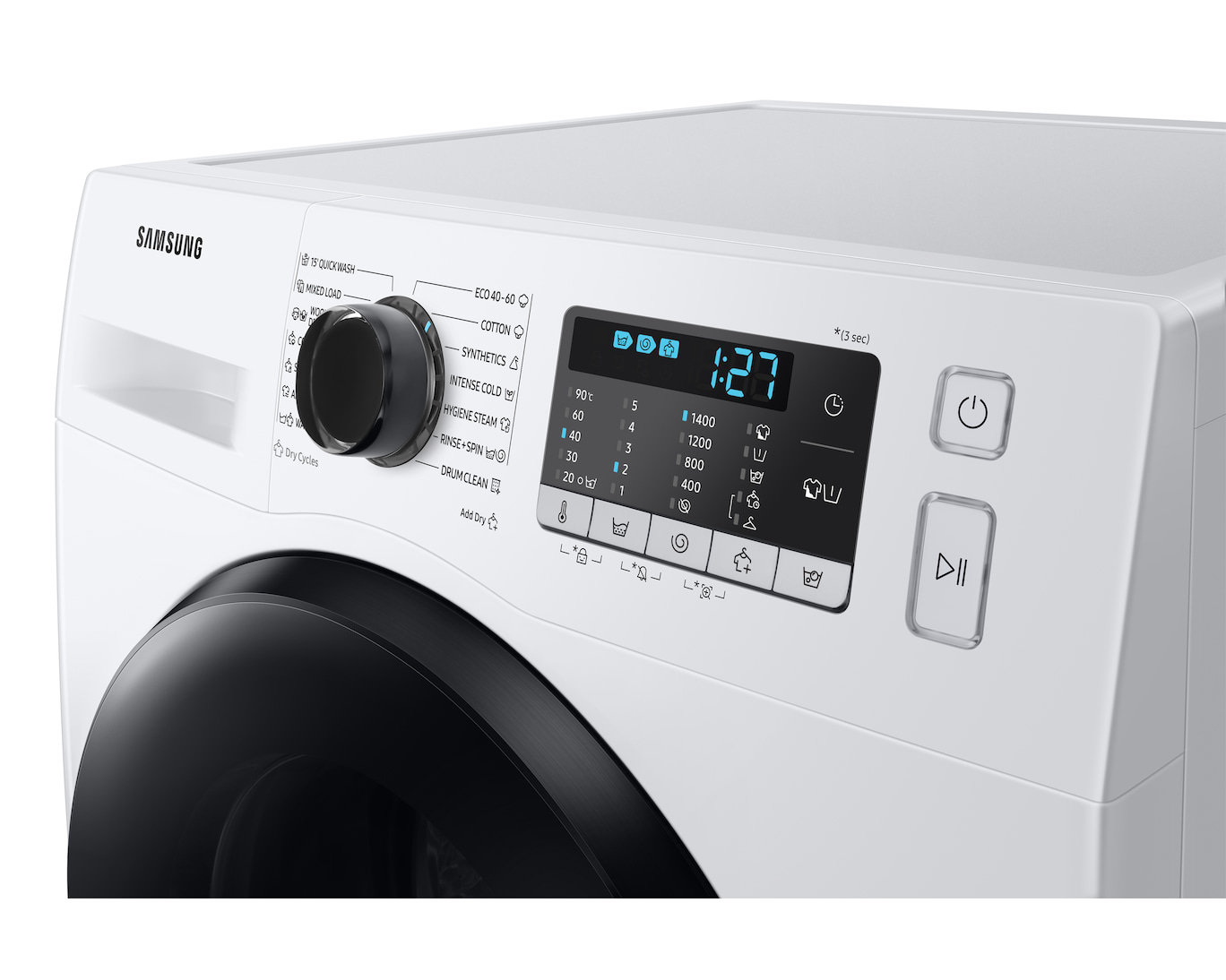 Samsung WD80TA047BT/EE washer dryer Freestanding Front-load White – image 9