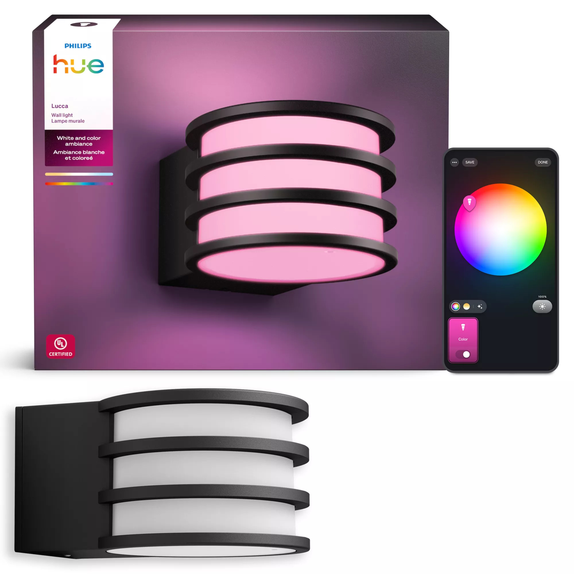 Philips by Signify Philips Hue White and colour ambience 046677609603 smart lighting Bluetooth/Zigbee – image 3