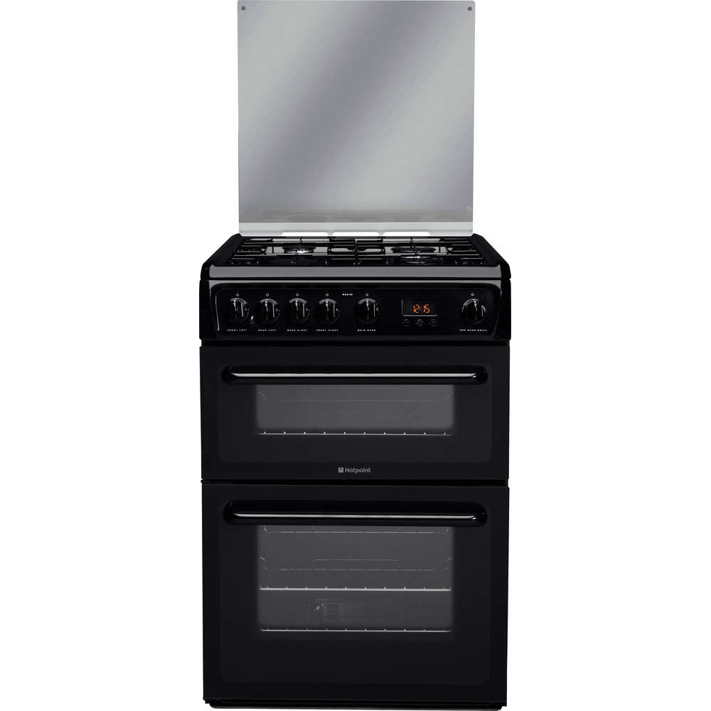 Hotpoint HAGL60K cooker Freestanding cooker Gas Black – image 1