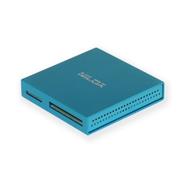 Nilox 10NXCRQ100003 card reader USB 2.0 Blue