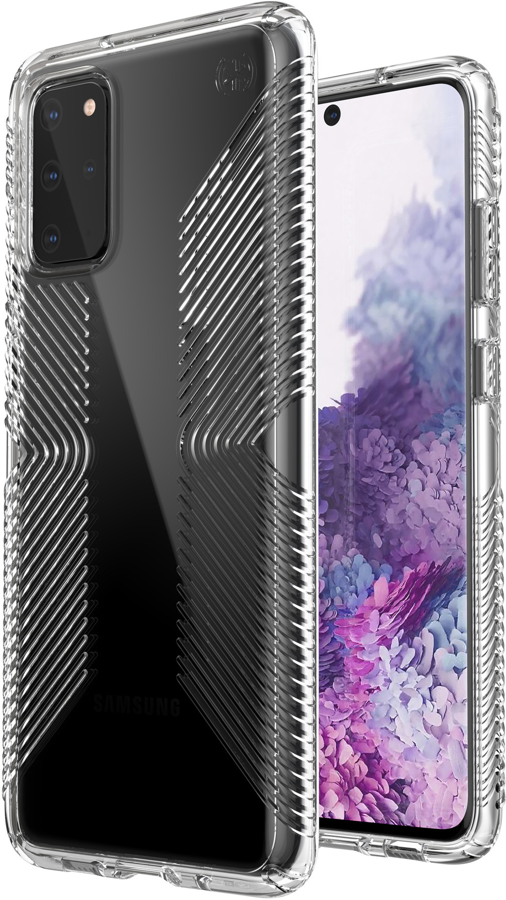 Speck Presidio Perfect Clear with Grips Samsung Galaxy S20 Plus Clear – image 5