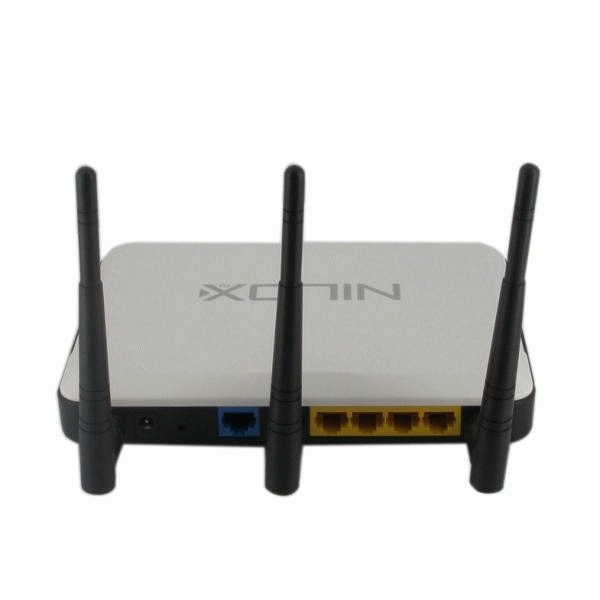 Nilox 16NX070104001 wireless router Black, Silver – image 2
