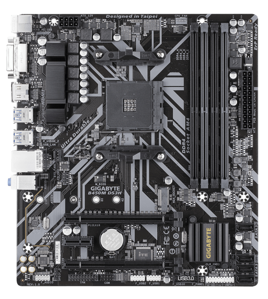 GIGABYTE B450M DS3H (rev. 1.0) – image 5
