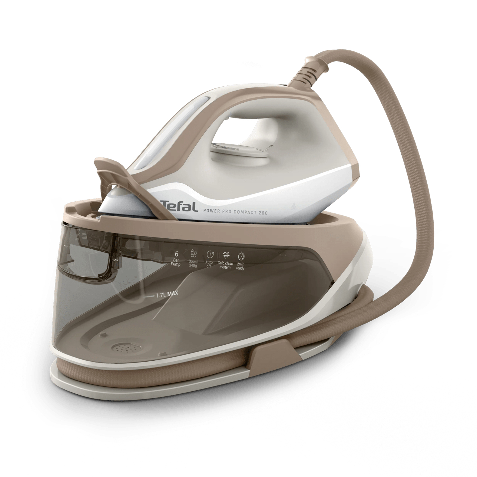 Tefal SV6213 2400 W 1.7 L Ceramic Express Glide Beige