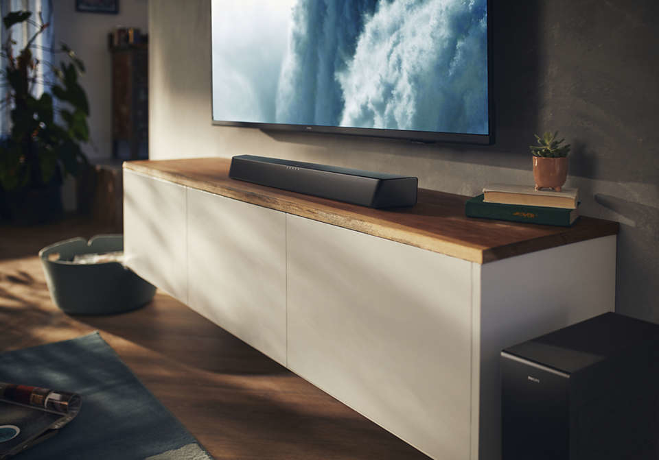 Philips TAB7207/10 soundbar speaker Black 2.1 channels – image 2