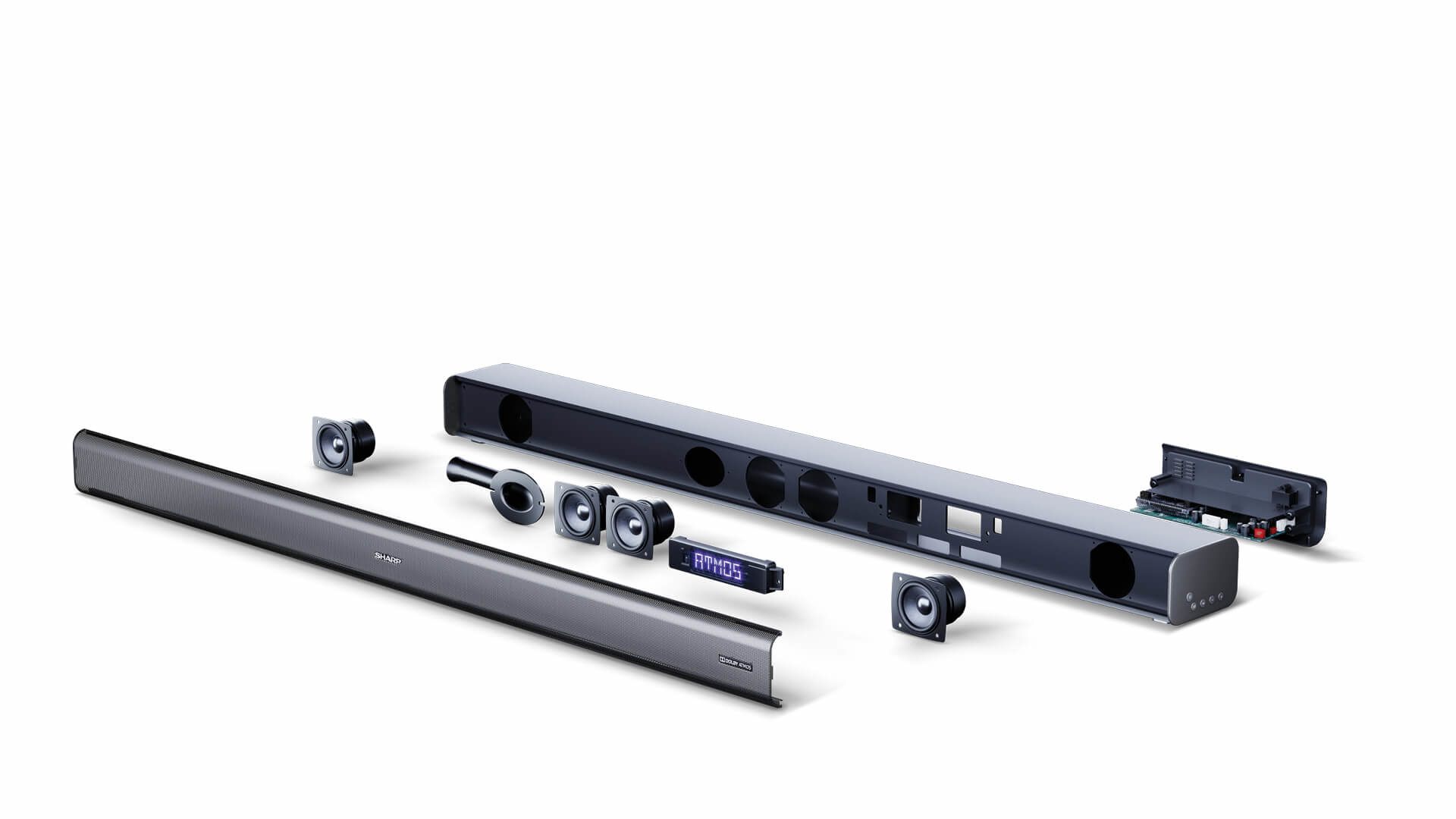 Sharp HT-SBW460 soundbar speaker Metallic 3.1 channels – image 4