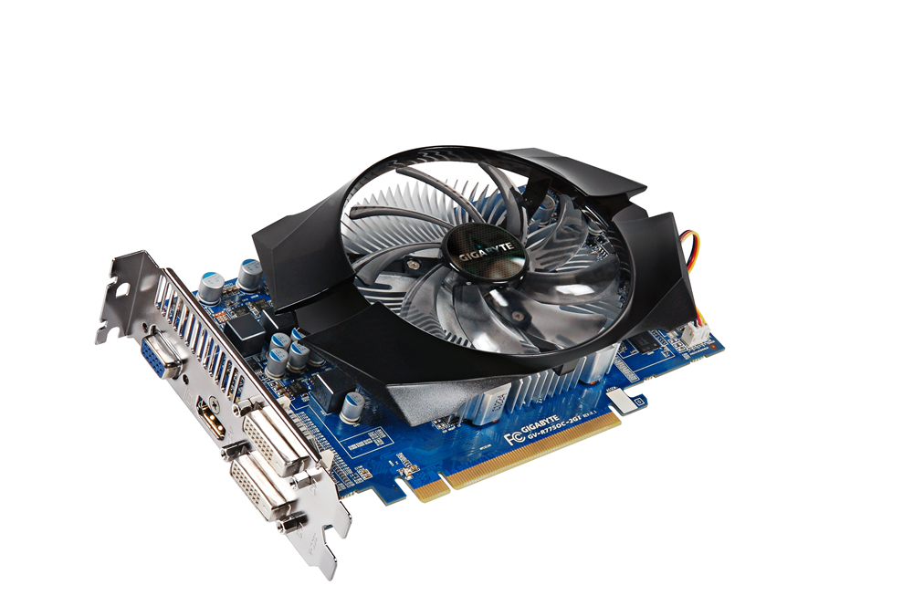 GIGABYTE GV-R775OC-2GI graphics card AMD Radeon HD7750 – image 2