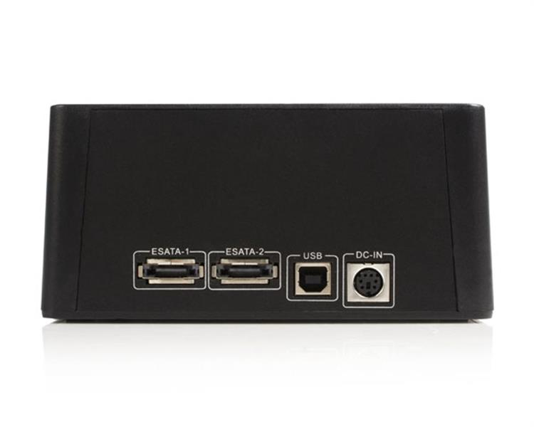 StarTech.com eSATA USB to SATA External HDD Dock for Dual 2.5 or – image 3