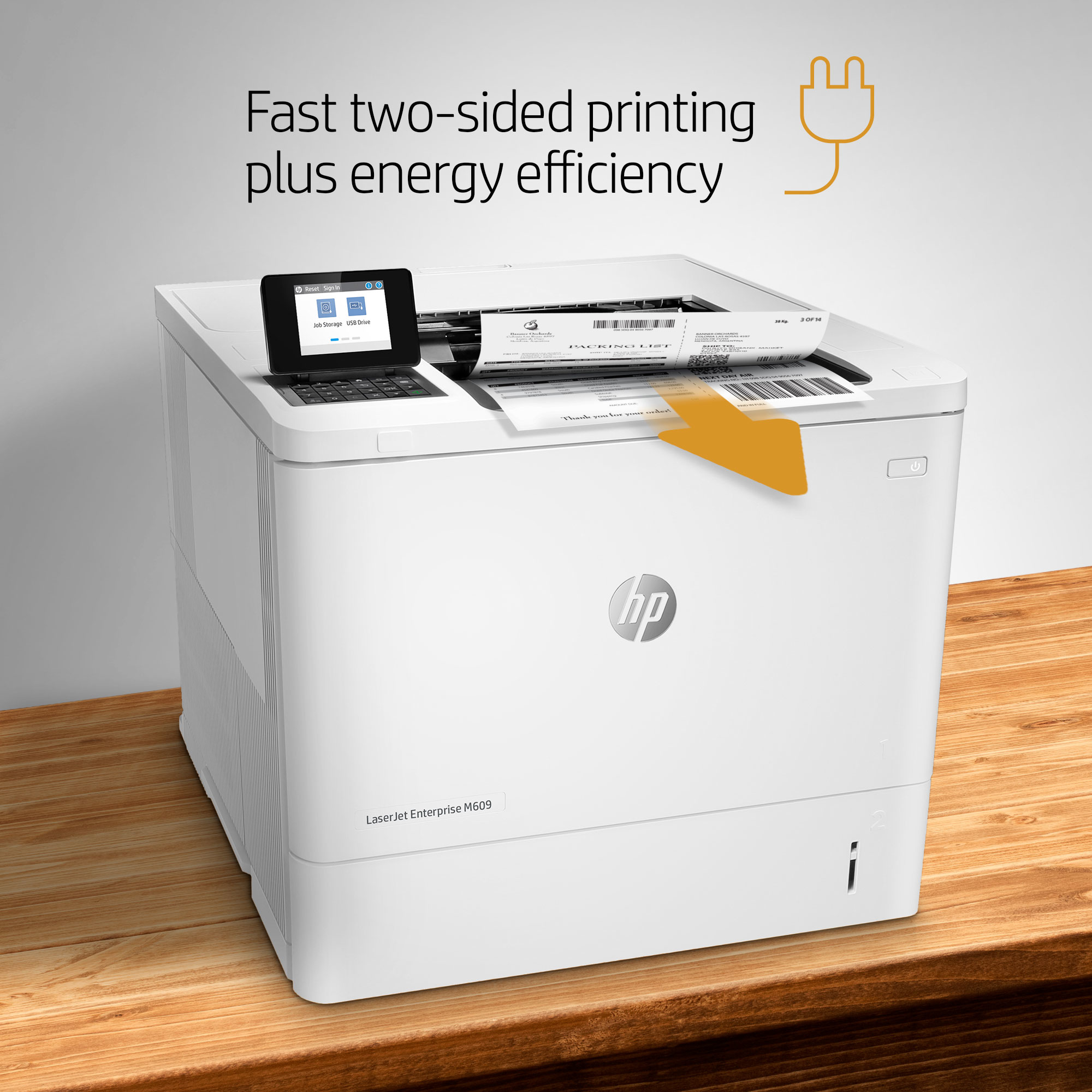 HP LaserJet Enterprise M609dn, Print – image 9