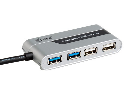 i-tec USB3HUB interface hub 5000 Mbit/s Grey – image 2