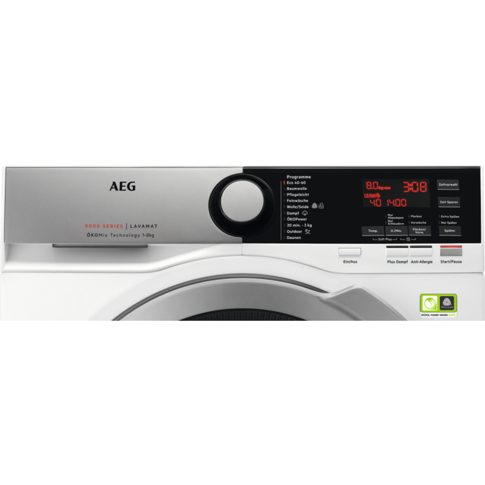 AEG L8FE74488 washing machine Front-load – image 2
