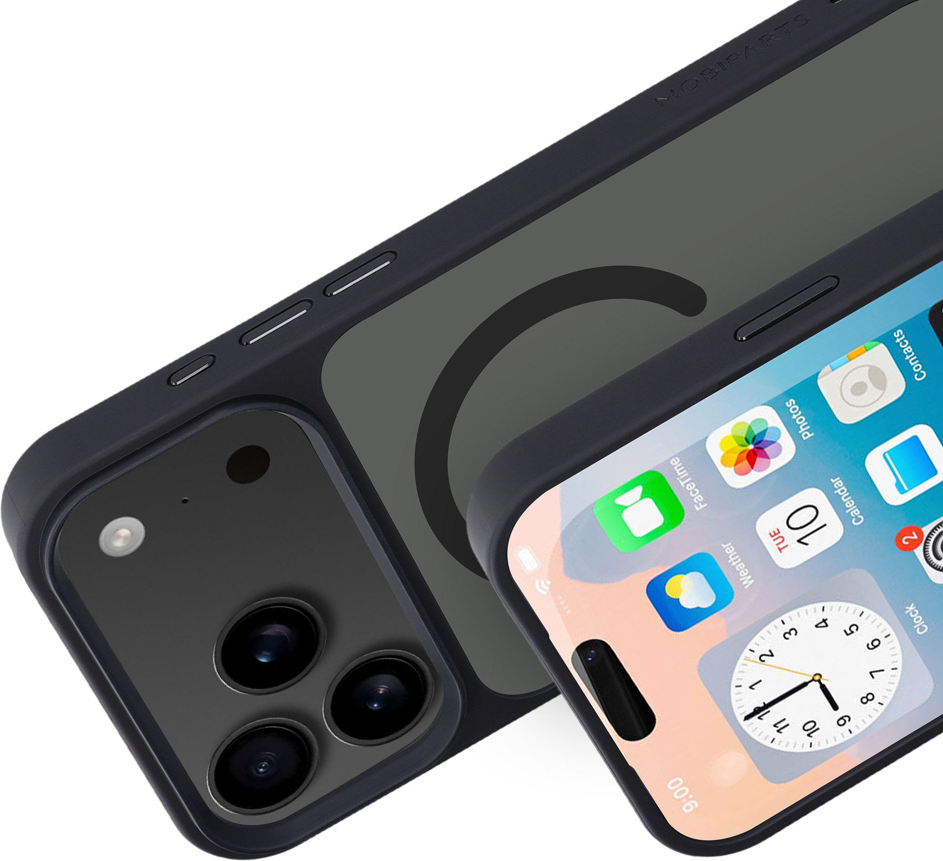 Mobiparts Hardcover Apple iPhone 17 Pro Max Satin Black (Magsafe Compatible) – image 2