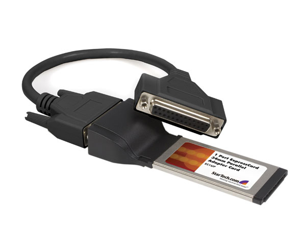 StarTech.com 1 Port ExpressCard Parallel Laptop Adapter Card