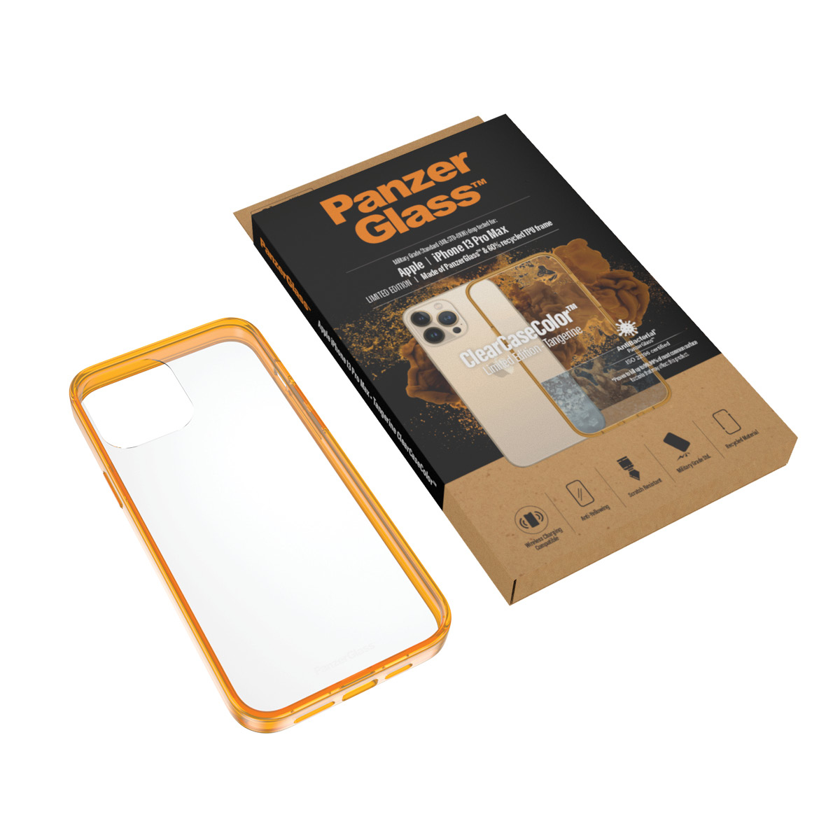 PanzerGlass ® ClearCaseColor™ iPhone 13 Pro Max - Tangerine – image 5