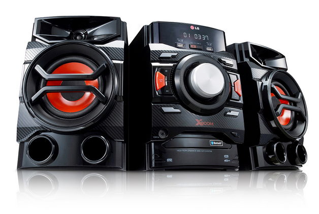 LG CM4350 home audio system Home audio mini system – image 2