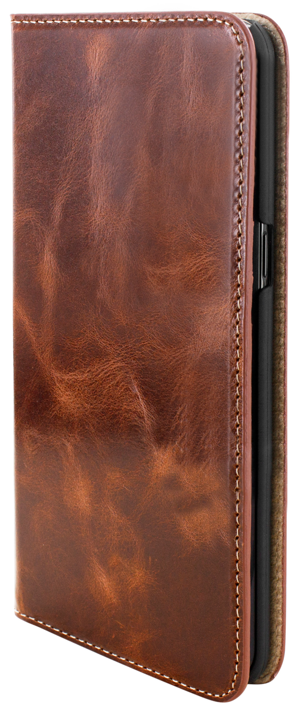 Mobiparts Excellent Wallet Case Samsung Galaxy S8 Plus Oaked Cognac – image 2