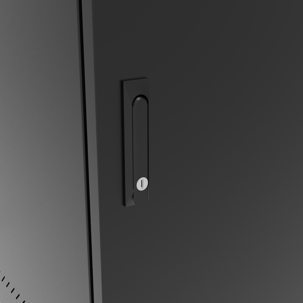 Vertiv VR Rack GL36WMCMS-B-SH-AF-CM rack cabinet 19U Wall mounted rack Black – image 4