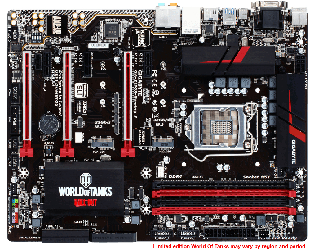 GIGABYTE GA-Z170X-Gaming 3-EU (rev. 1.0) – image 2