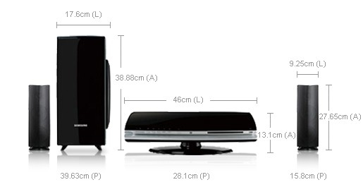 Samsung HT-X200 - 2.1 Home Theater System – image 2