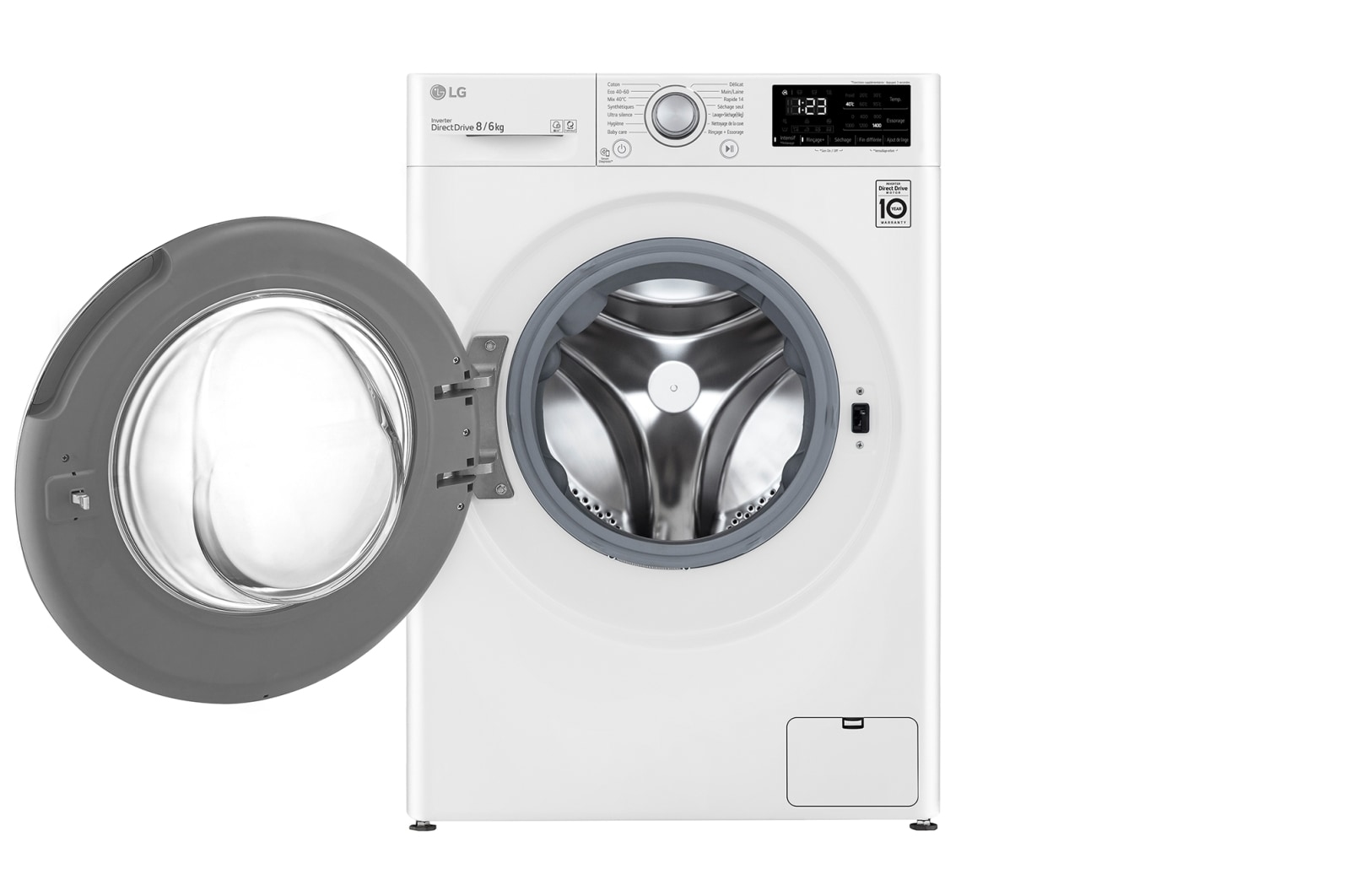 LG F864V31WR washer dryer Freestanding Front-load White – image 2