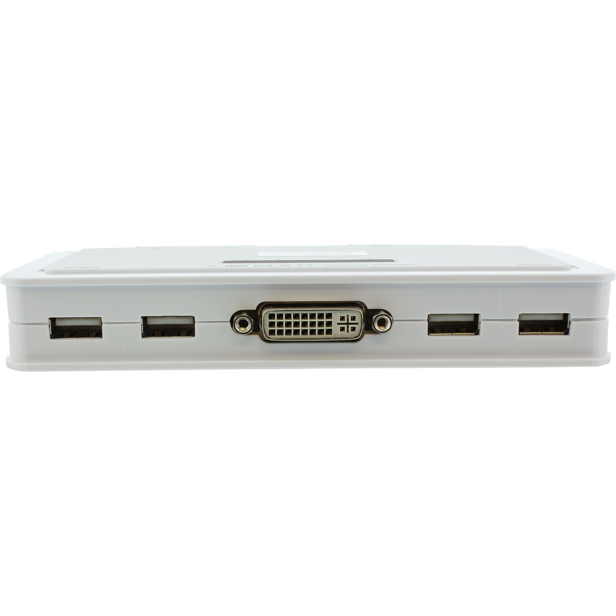 InLine KVM Switch 4 Port DVI-D + USB + Audio incl. 2 Cable Sets – image 2