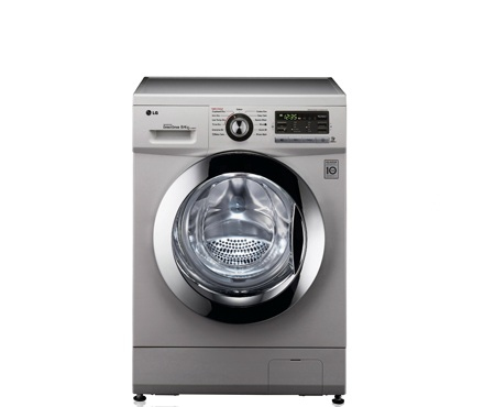 LG F1496ADP7 washer dryer Freestanding Front-load Platinum