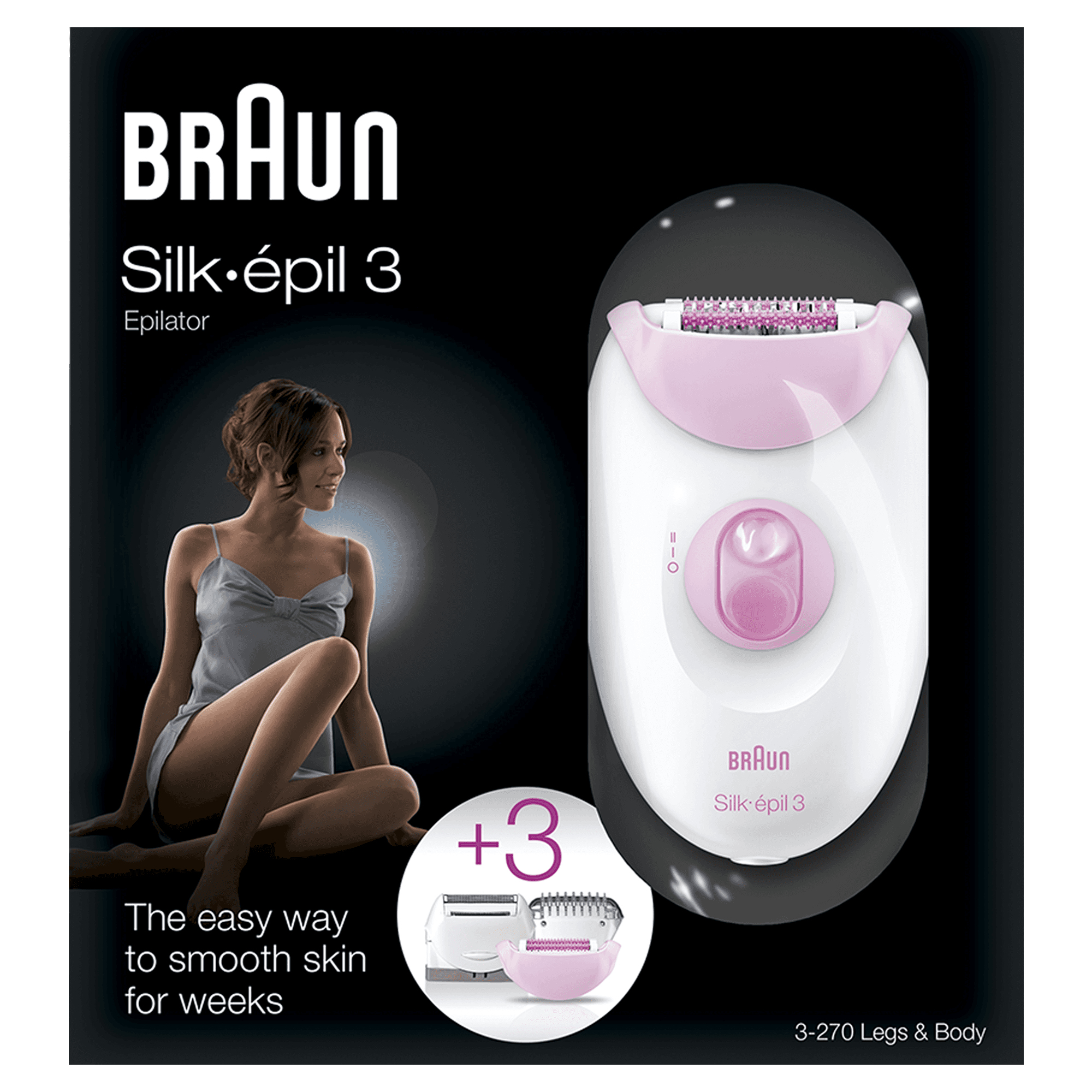 Braun 81611924 epilator Pink, White – image 2